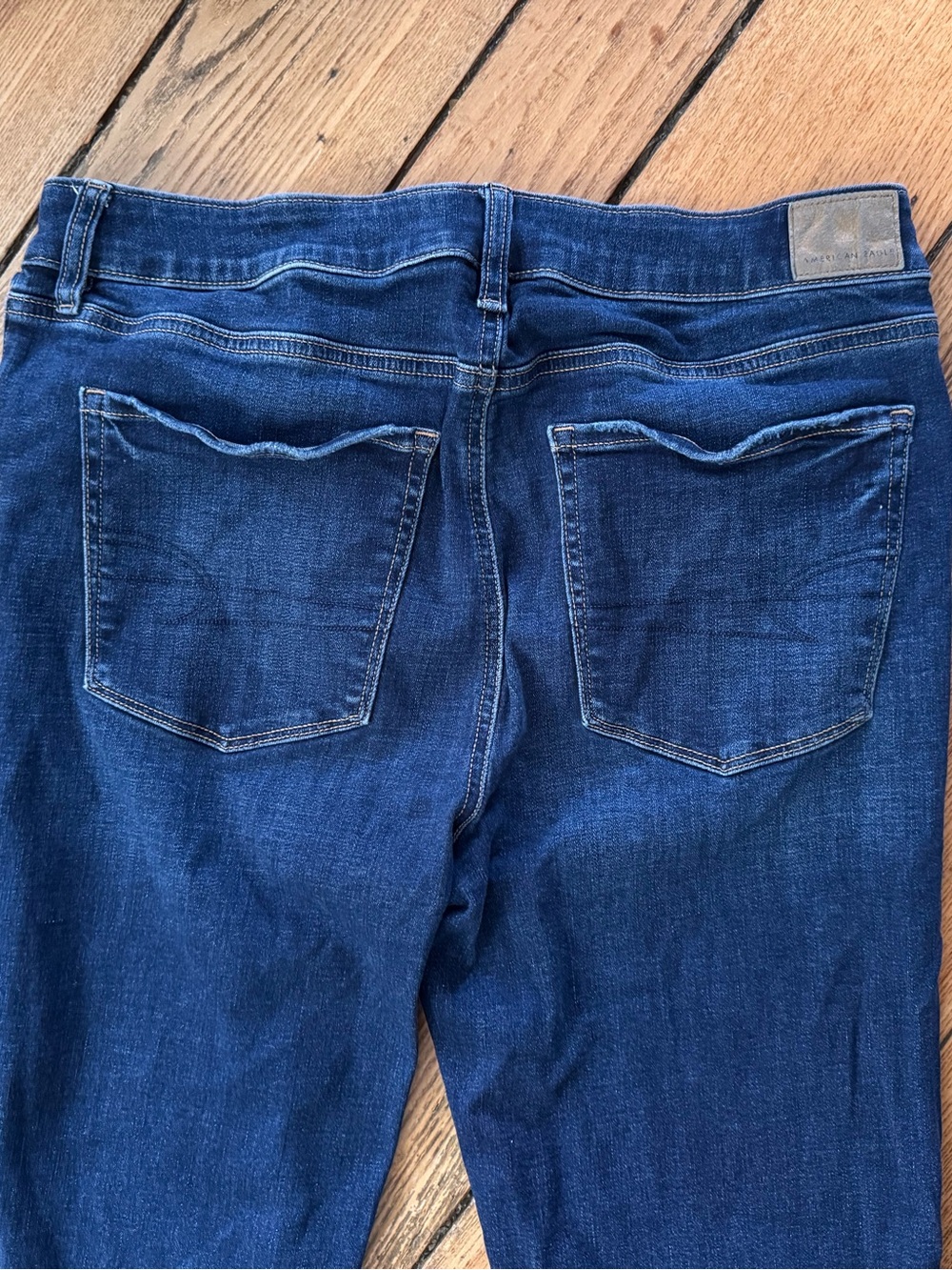 American Eagle high rise skinny kick bootcut jeans 12LONG